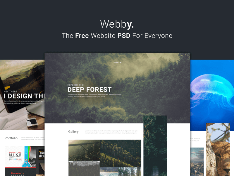 Personal website template