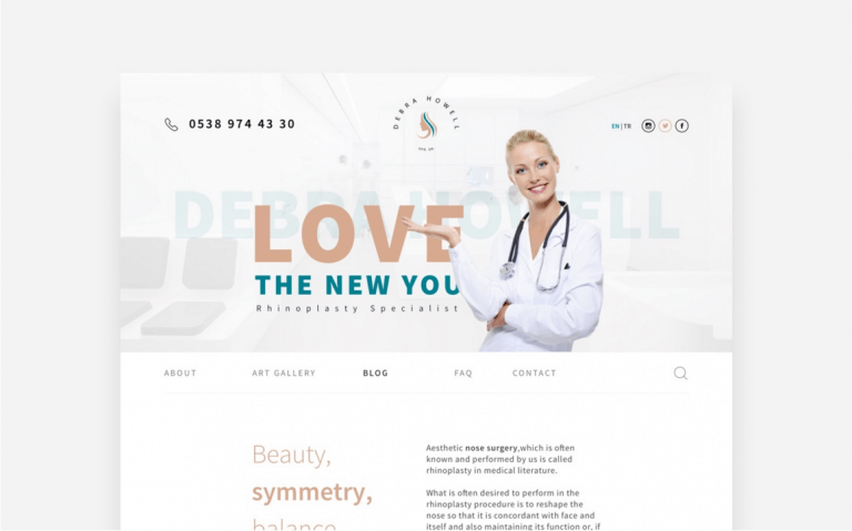 Letoon Rhinoplasty Sketch Template
