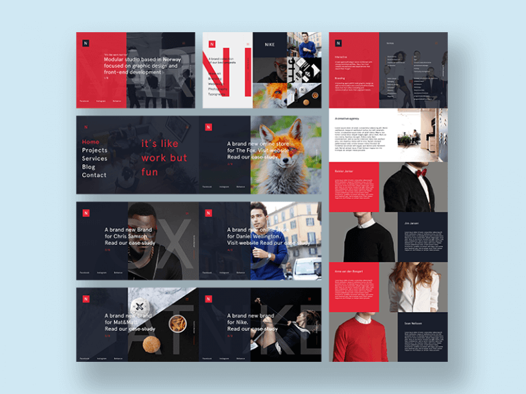 Minimalist Agency Psd Template