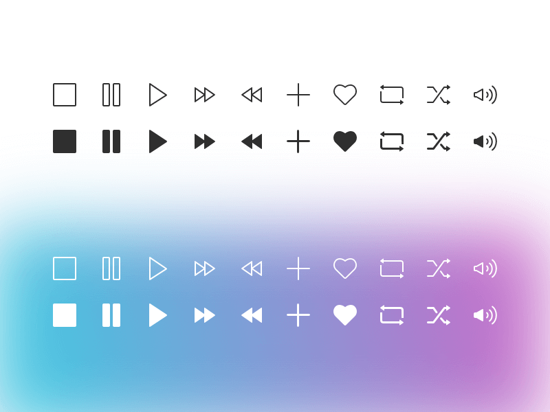 Music Icons Sketch App