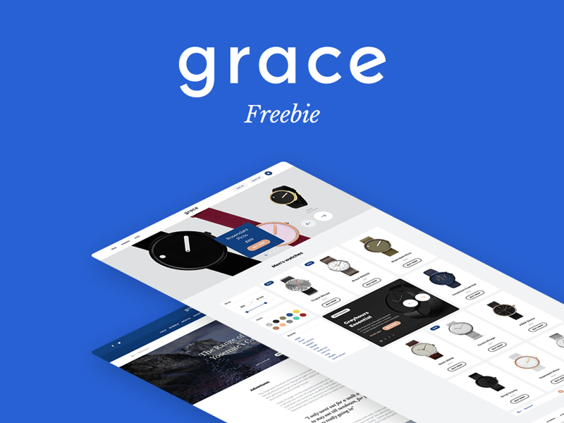 Grace UI Kit [PSD]