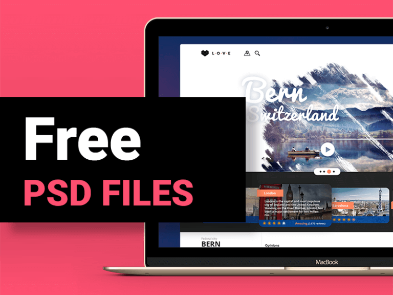 Web-Mobile Template Free PSD