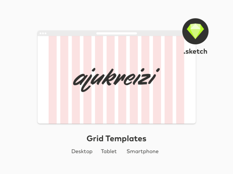 Grid Template for Desktop-Tablet-Smartphone