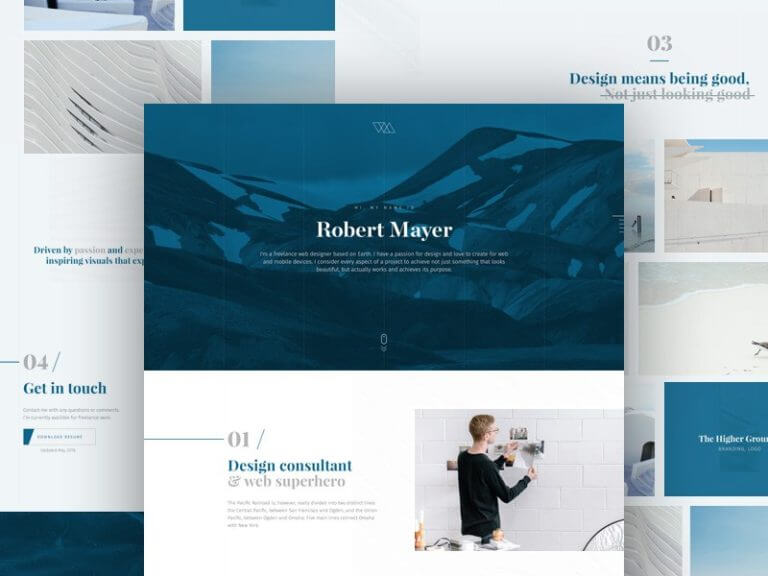 Minimalist Portfolio Template