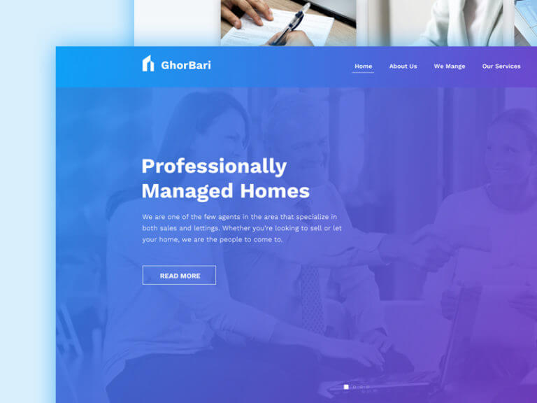 Real Estate Web Template