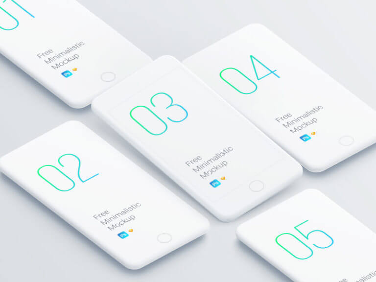 iPhone mockup PSD