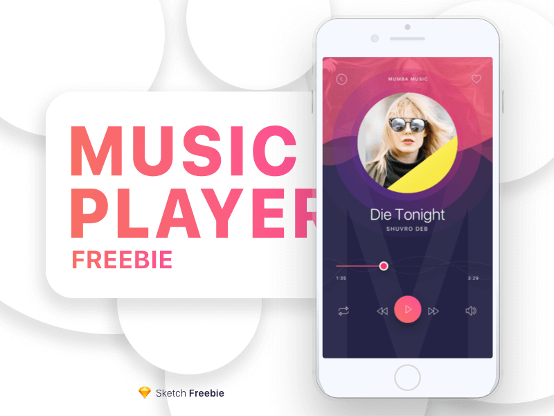 Music Player Sketch App