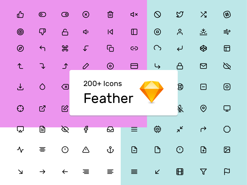 Feather Icons Set