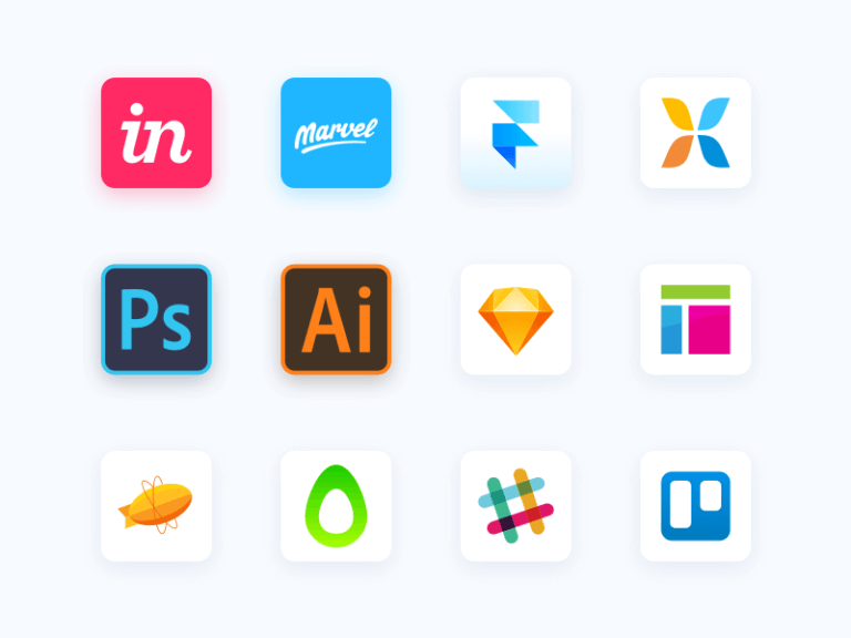 Tools and services logos