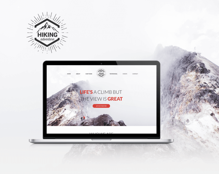 Hiking & Adventure Tour Template PSD