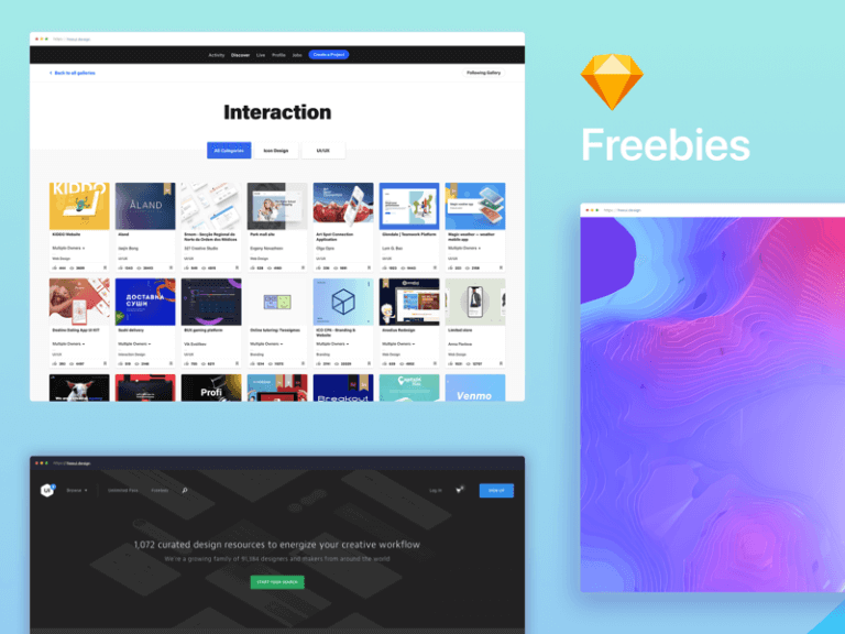 Minimal Browser Mockup Sketchapp