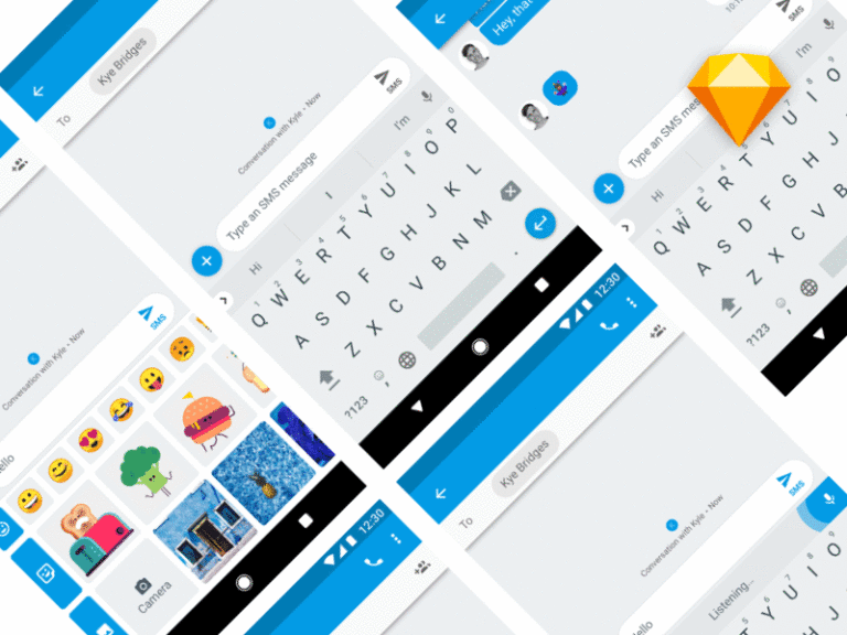Android O Keyboards Sketchapp
