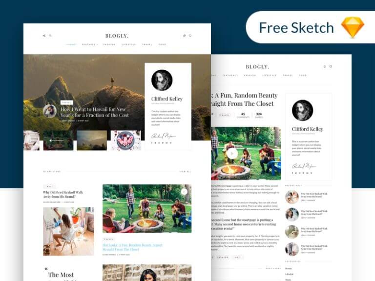 Blog Template FREE
