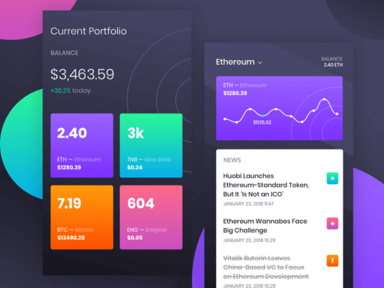 Cryptocurrency Wallet Sketch