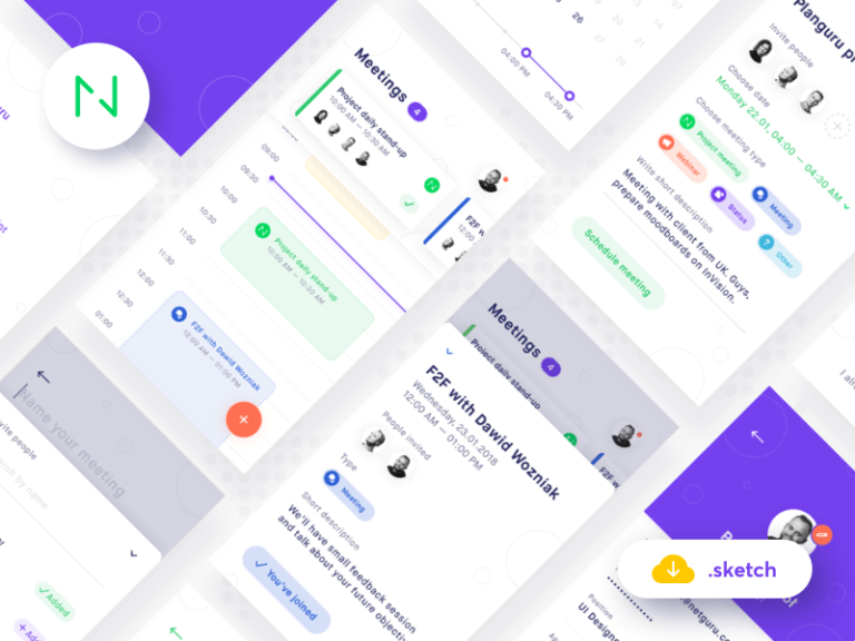 Mobile UI Kit .sketch