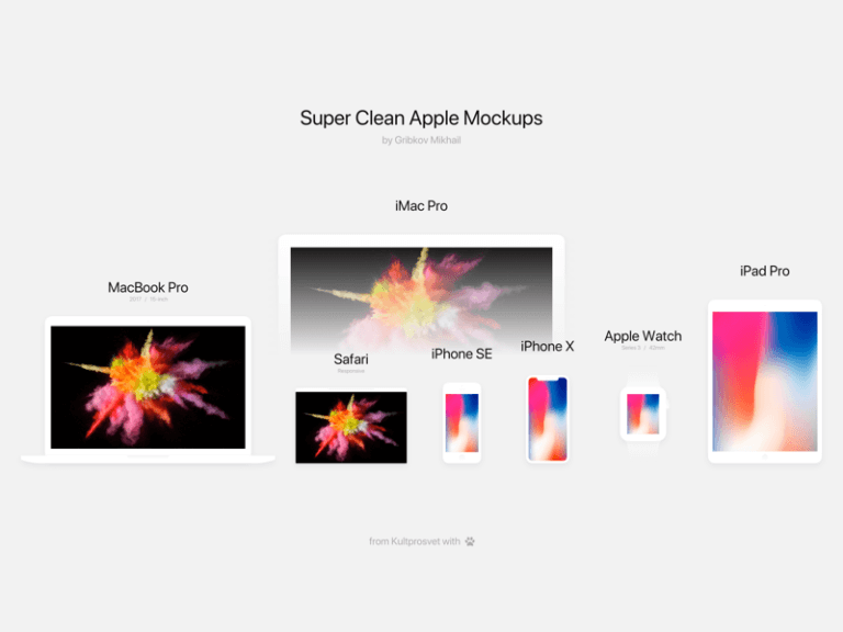 Apple Mockups Sketch