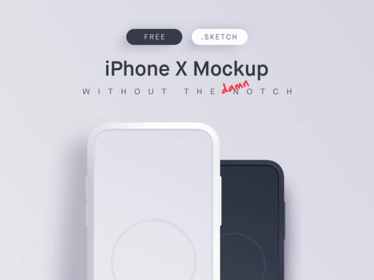 iPhone X Mockup FREE