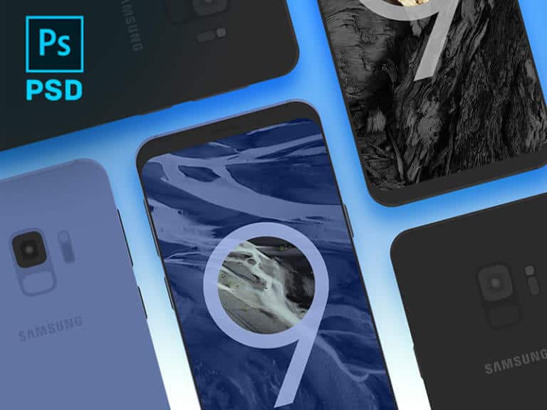Samsung Galaxy S9 PSD