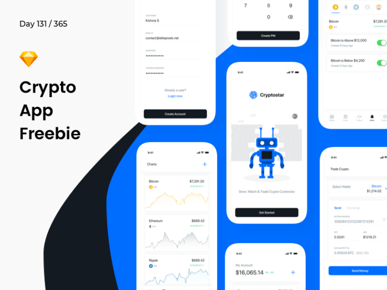 Crypto App .sketch