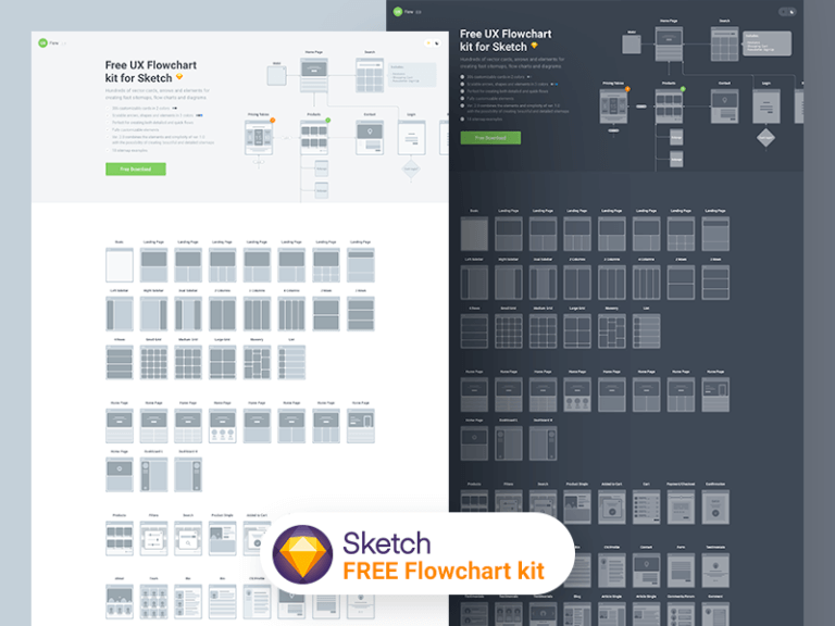 Flowchart kit 2.0 Sketch