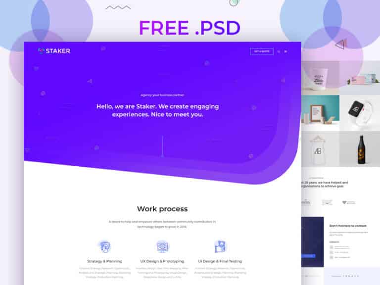 Portfolio PSD Template