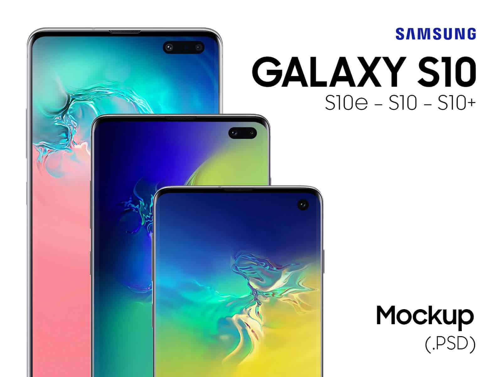 Samsung Galaxy S10 [PSD]