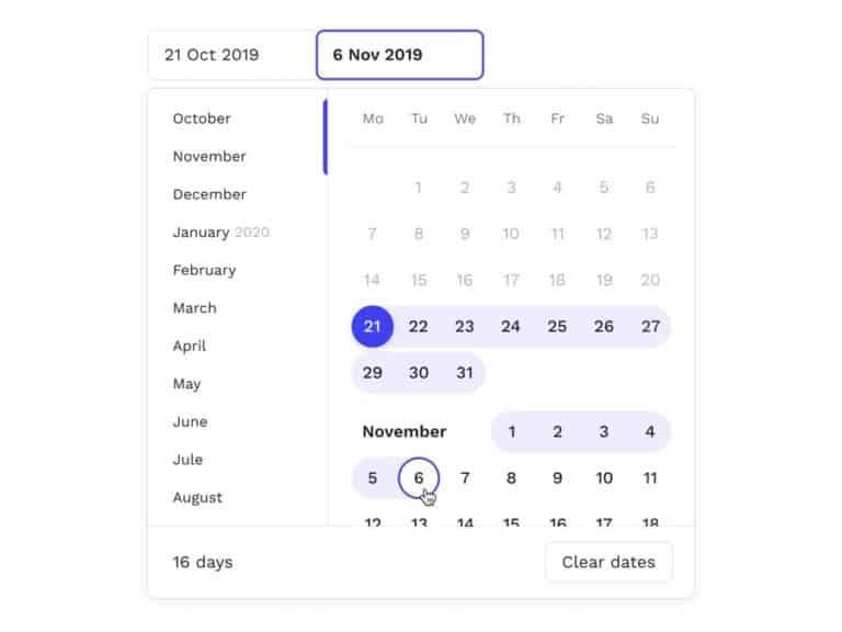 Calendar Design [Figma]