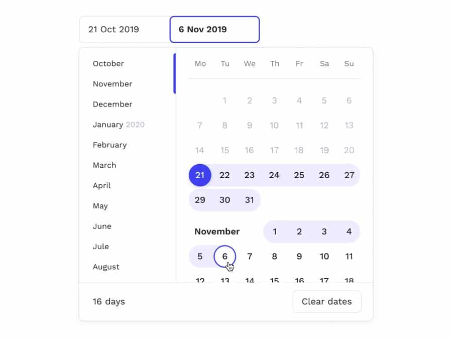 Calendar Design [Figma]