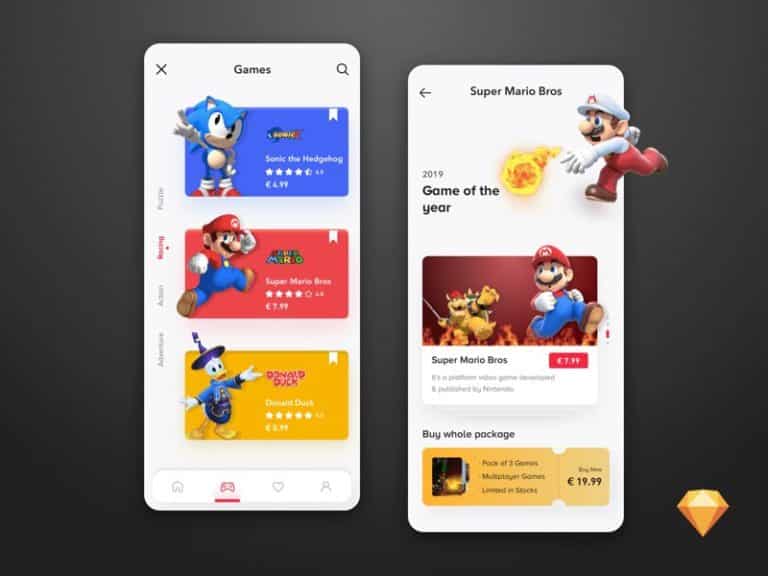 Game User Interface [Sketch]