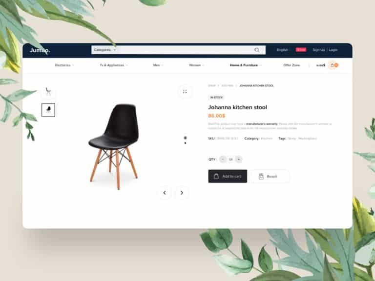 Shopping Template [Adobe XD]