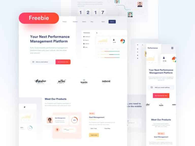Performance Landing Page [Figma]